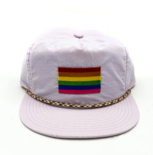 Load image into Gallery viewer, Pride Rope Hat- Lilac
