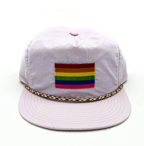 Pride Rope Hat- Lilac