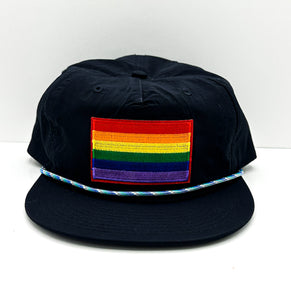 Pride Rope Hat- Navy