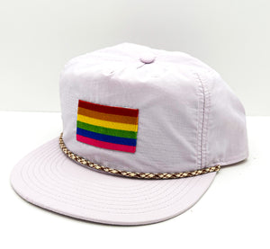 Pride Rope Hat- Lilac