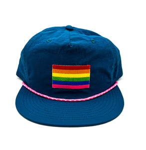 Pride Rope Hat- Teal