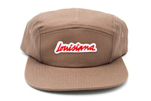 Load image into Gallery viewer, Brown Louisiana Plate Camper Hat
