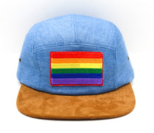 Load image into Gallery viewer, PRIDE! Rainbow Camper Hat
