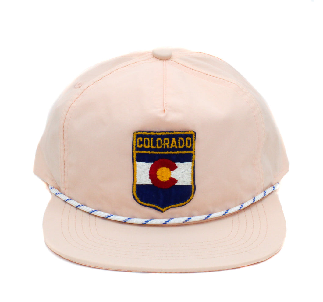 Colorado Nylon Rope Hat-Blush