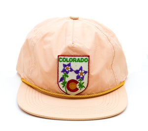 Colorado Nylon Rope Hat - Blush