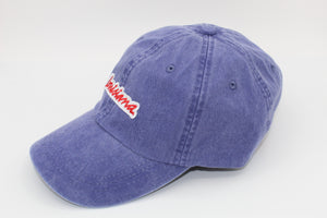 Louisiana Plate Dad Hat- Purple