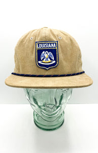 Louisiana Pelican Corduroy Rope Hat