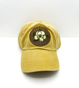 Magnolia Dad Hat- Mustard