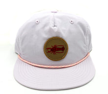 Load image into Gallery viewer, Crawfish Cap - Lilac + Pink and Cream Rope
