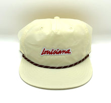 Load image into Gallery viewer, Louisiana Plate Rope Hat- Pale Yellow
