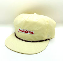 Load image into Gallery viewer, Louisiana Plate Rope Hat- Pale Yellow
