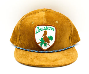 Louisiana Pelican + Blue Rope Snapback