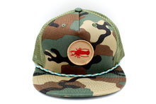 Load image into Gallery viewer, Crawfish Camo Trucker Hat
