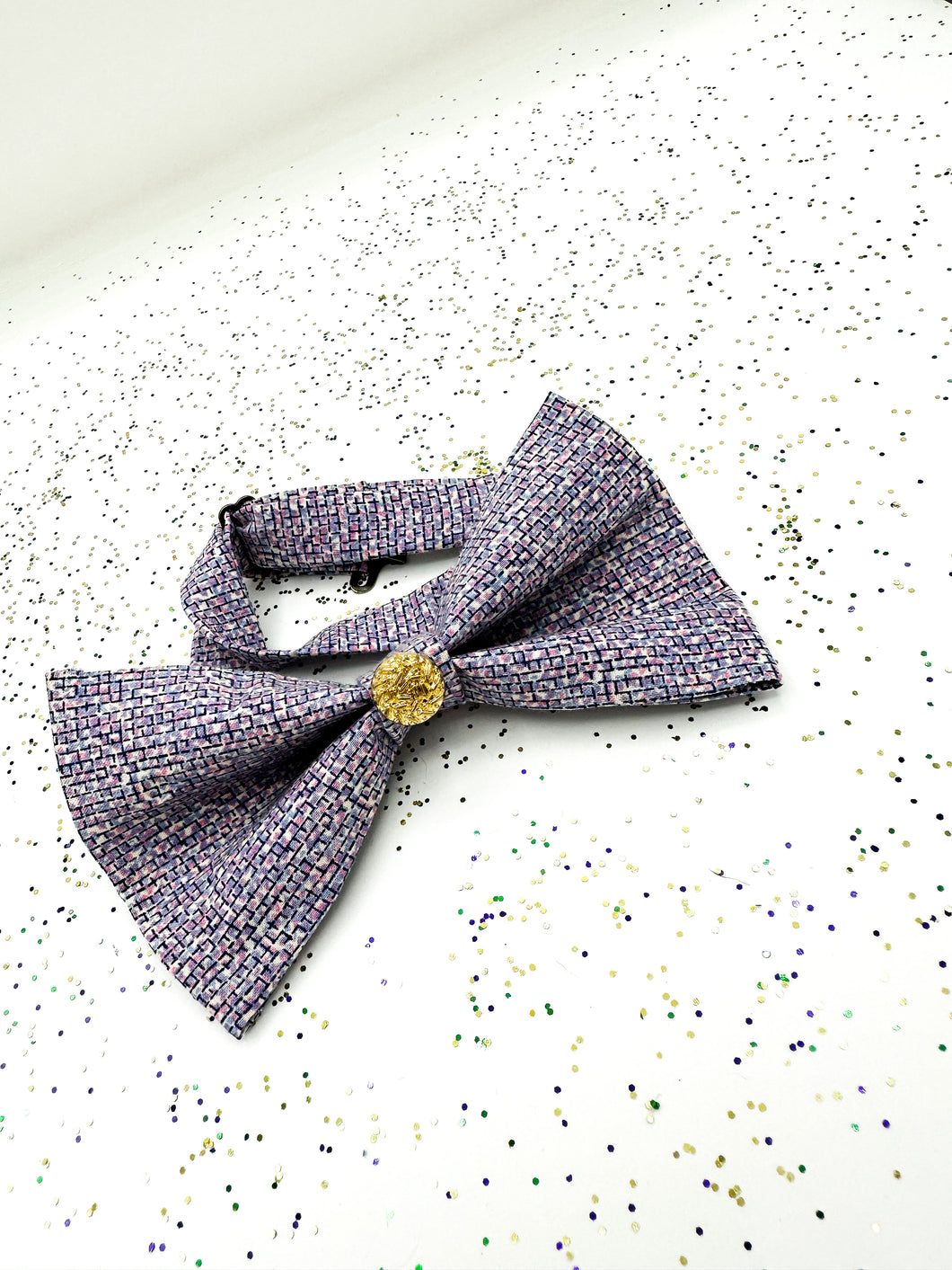 “King Cake” Bow Tie