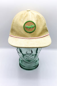 Gator Corduroy 6-Panel + Pink Rope