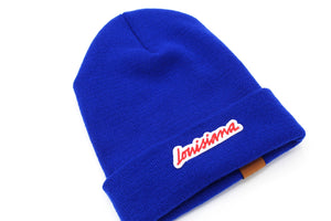 Louisiana Retro Plate Beanie