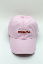 Load image into Gallery viewer, Louisiana Plate Dad Hat- Pale Pink
