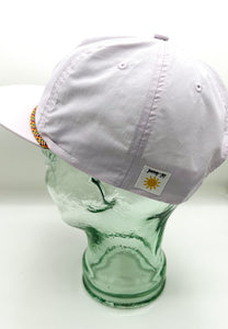 Louisiana Plate Rope Hat- Lilac