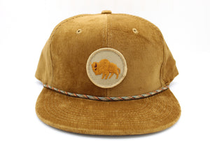 Bison Corduroy Snapback