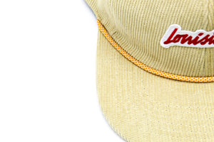 Louisiana Plate Corduroy 6-Panel Hat