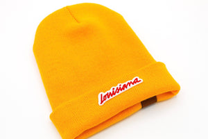 Louisiana Retro Plate Beanie