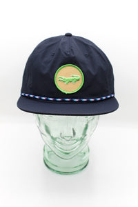 Gator Nylon Rope Hat- Navy