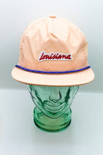 Load image into Gallery viewer, Louisiana Plate Nylon Rope Hat- Blush
