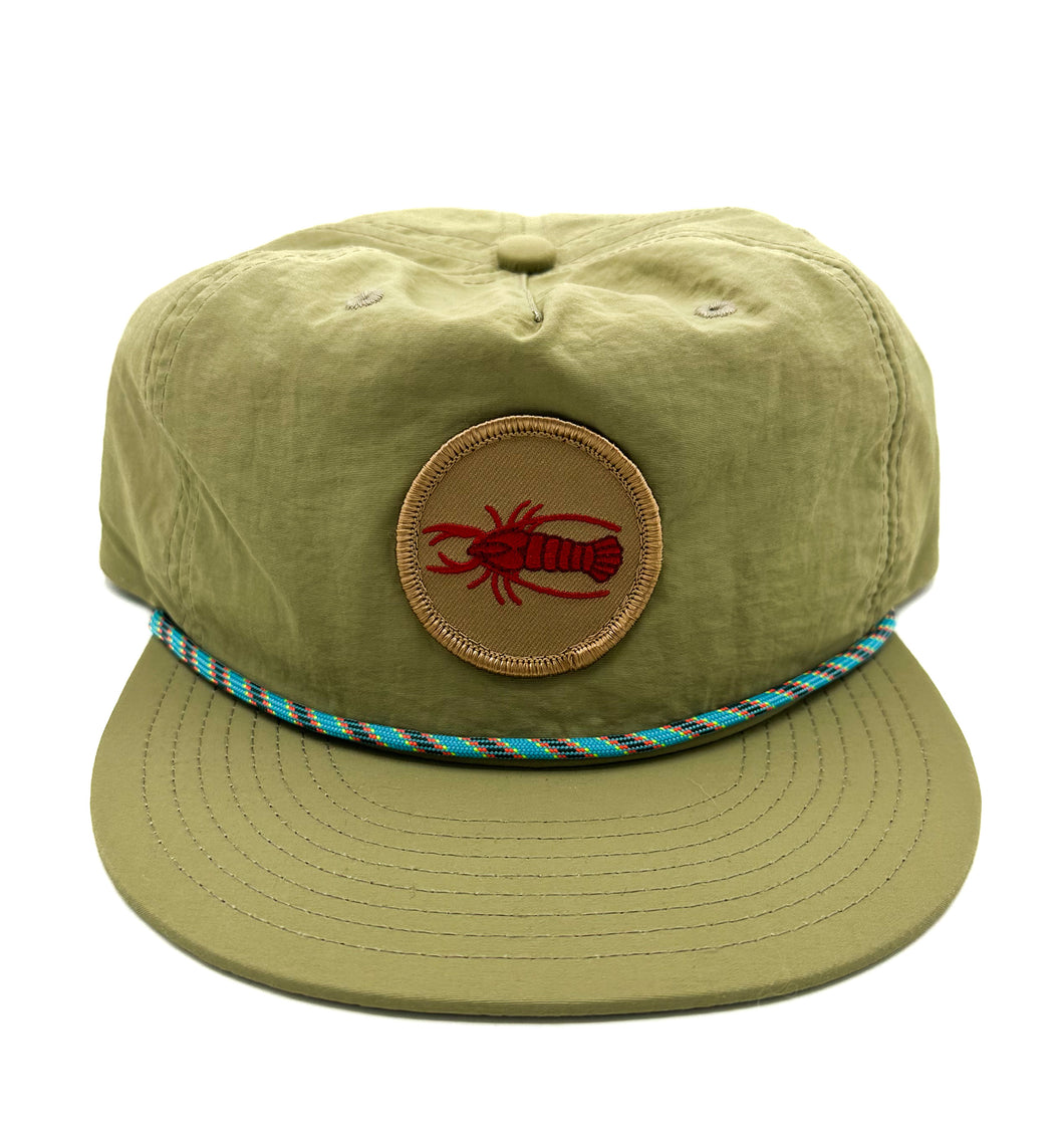 Khaki Crawfish Rope Hat