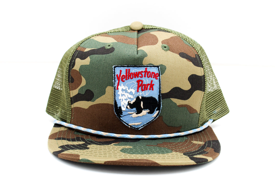 Yellowstone Park Trucker Hat