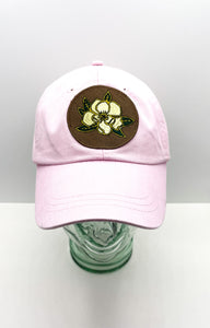 Magnolia Dad Hat- Light Pink