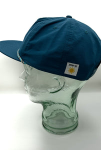 Louisiana Plate Rope Hat - Teal Blue