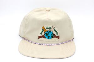 “Save Our Earth” Rope Hat