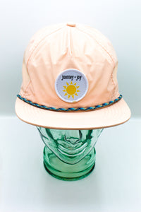 J+J Nylon Rope Hat - Blush