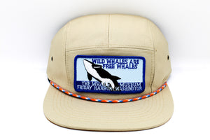 “Wild Whales” 5 Panel Hat