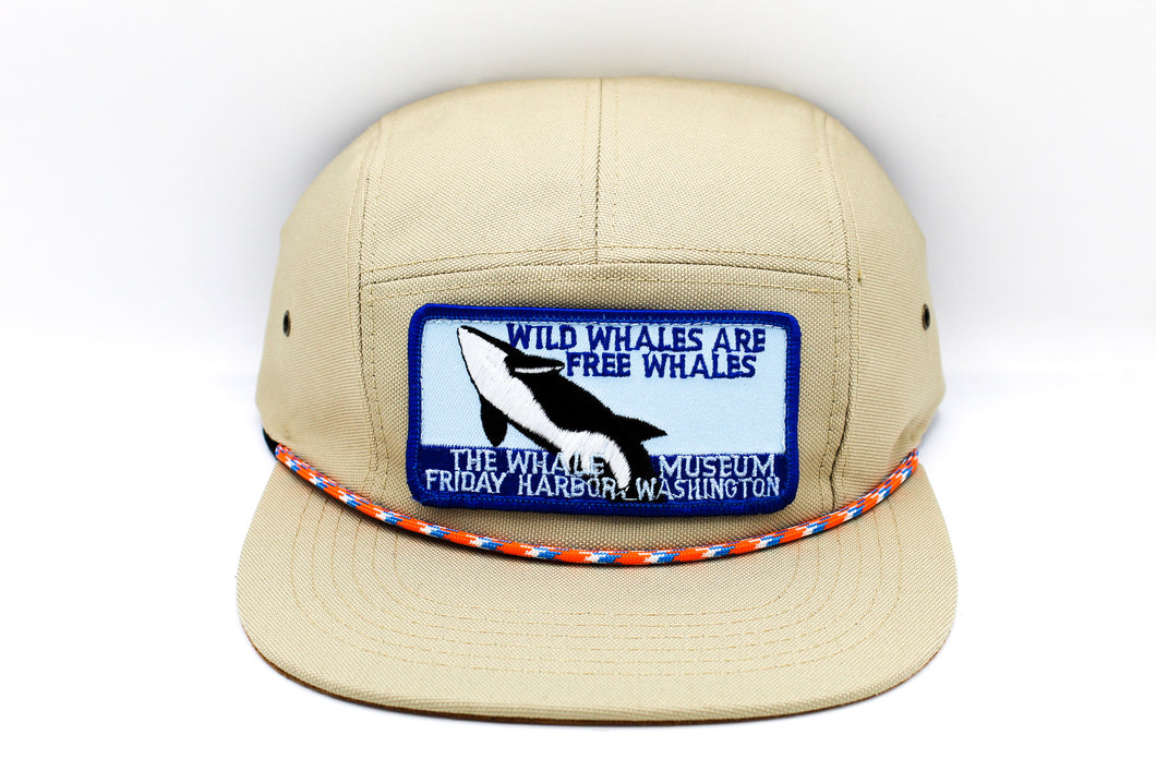 “Wild Whales” 5 Panel Hat