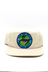 Save the Whales Rope Hat