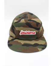 Load image into Gallery viewer, Camo Louisiana Plate Dad Hat
