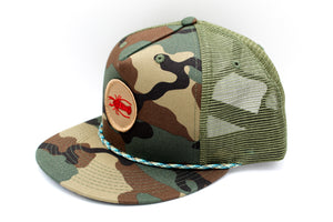 Crawfish Camo Trucker Hat