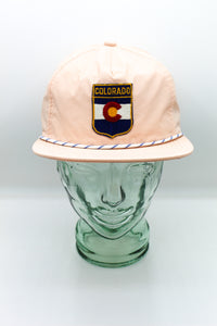 Colorado Nylon Rope Hat-Blush