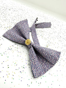 “King Cake” Bow Tie