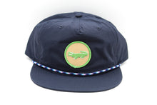 Load image into Gallery viewer, Gator Nylon Rope Hat- Navy
