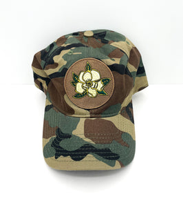 Magnolia Dad Hat- Camo