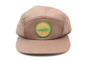 Brown Gator Camper Hat