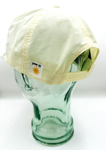 Crawfish Cap -Pale Yellow + White Rope