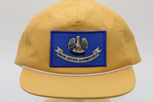 Louisiana State Flag Rope Hat