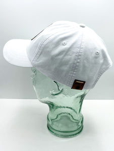 Magnolia Dad Hat- White