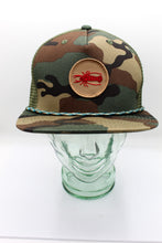 Load image into Gallery viewer, Crawfish Camo Trucker Hat
